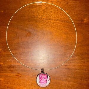 Stylish David Bowie Pendant Necklace